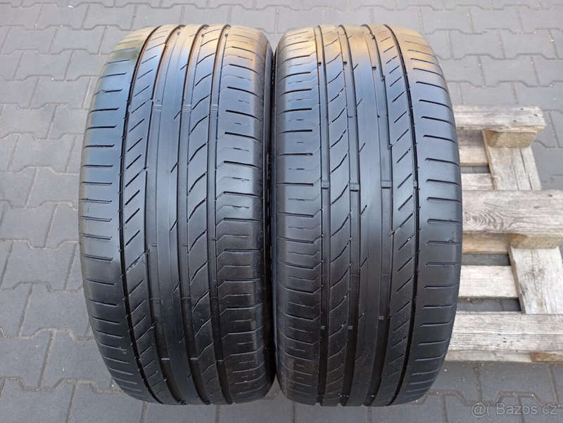255/50/19 × 2 Continental Runflat used tyres