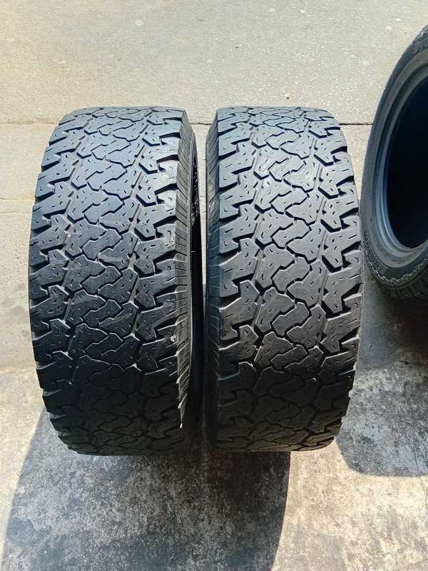 265/70/16 × 2 used tyres sale