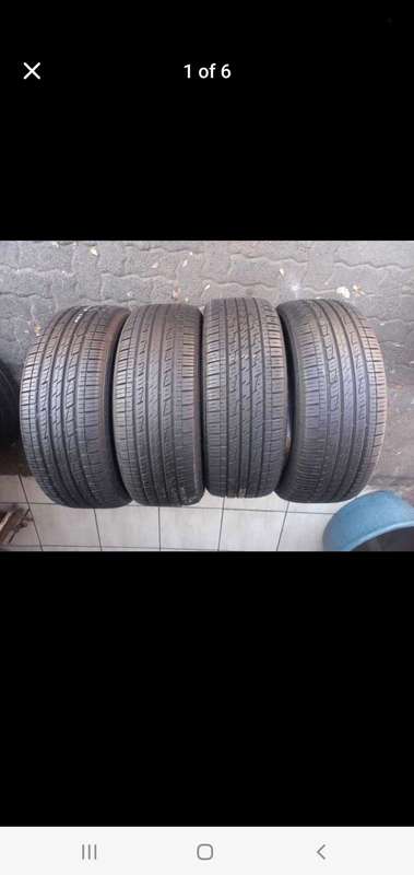 235/55/18 Kumho used tyres for sale