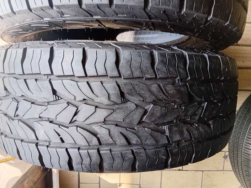 265/60/18 × 2 Dunlop Grandtrak AT5 110H