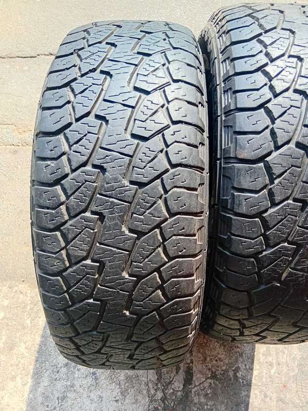 265/60/18 × 2 Hankook Dinapro ATM tyres
