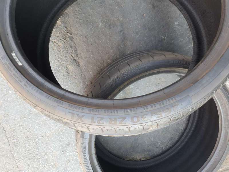 265/30/21 Continental SportContact 6