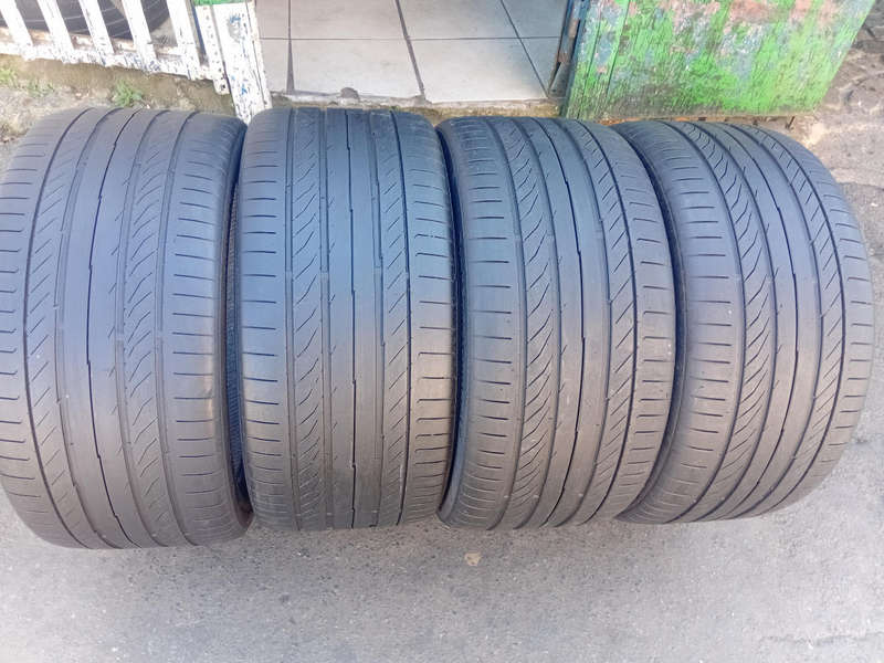 295/35/21 Continental Sport Contact5 used tyres