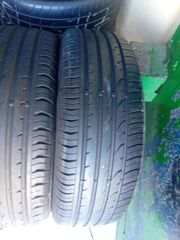 215/55/18 Continental fairly used tyres