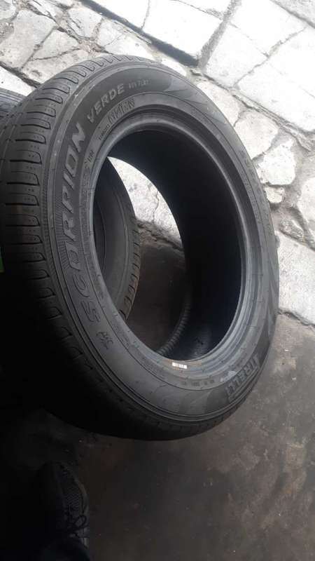 235/60/18 Pirelli Scorpoin Verde *Runflat tyres. % life
