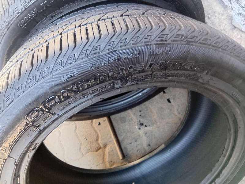 275/45/20 x 4 Continental Crosscontact