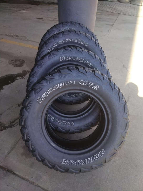 265|70|17 × 4 Hankook AT² Mud Terrain tyres