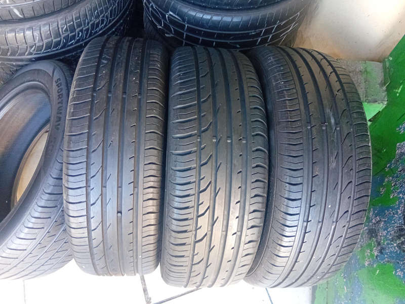 215/55/18 Continental fairly used tyres