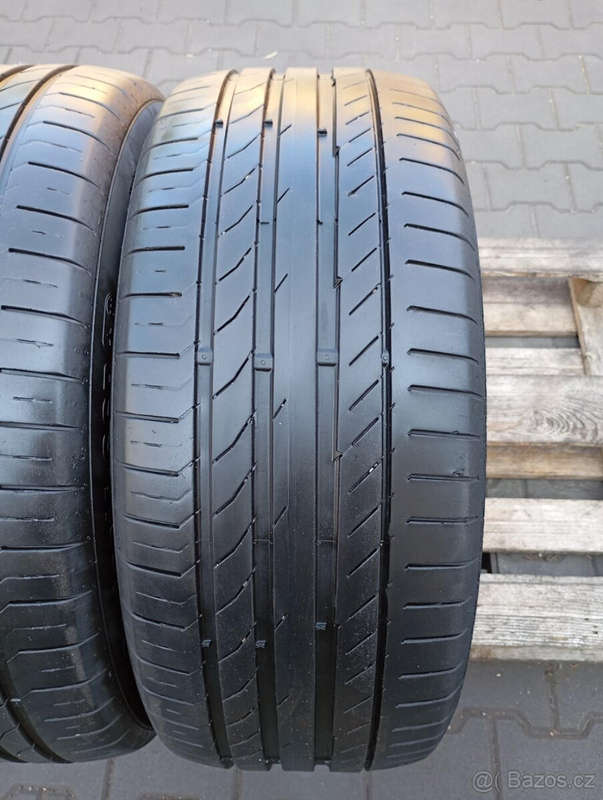 255/50/19 × 2 Continental Runflat used tyres