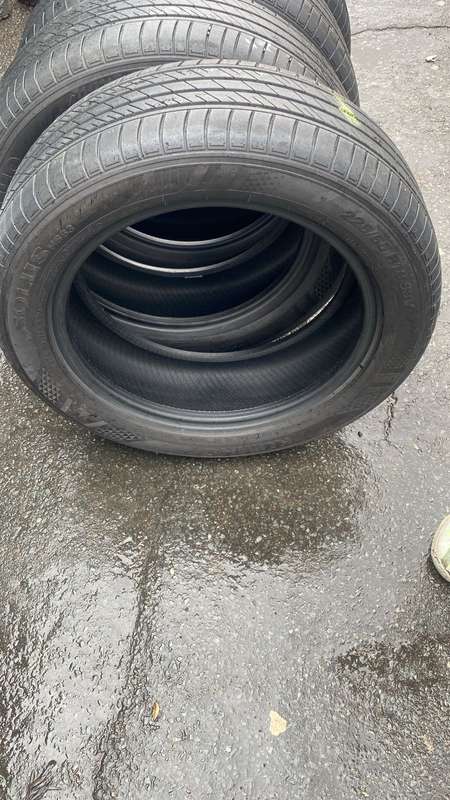 225/55/18 x 4 Kumho Solus fairly used tyres. 80% life