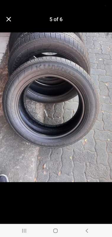 235/55/18 Kumho used tyres for sale