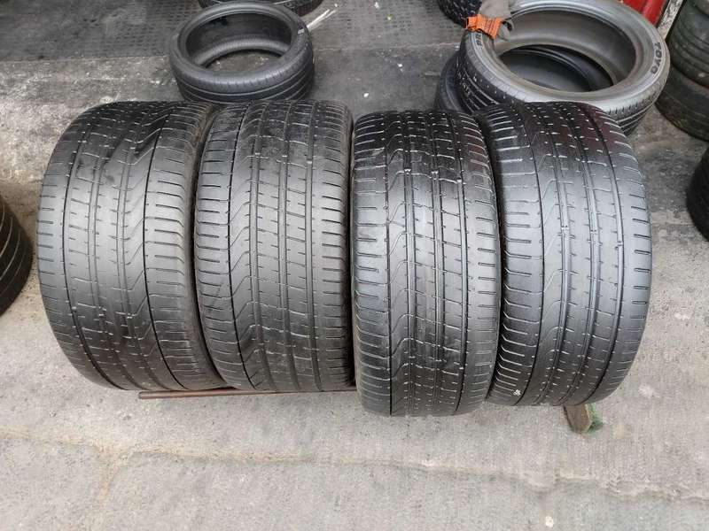 285/40/21 and 315/35/21 Pirelli Pzerro. 70% life