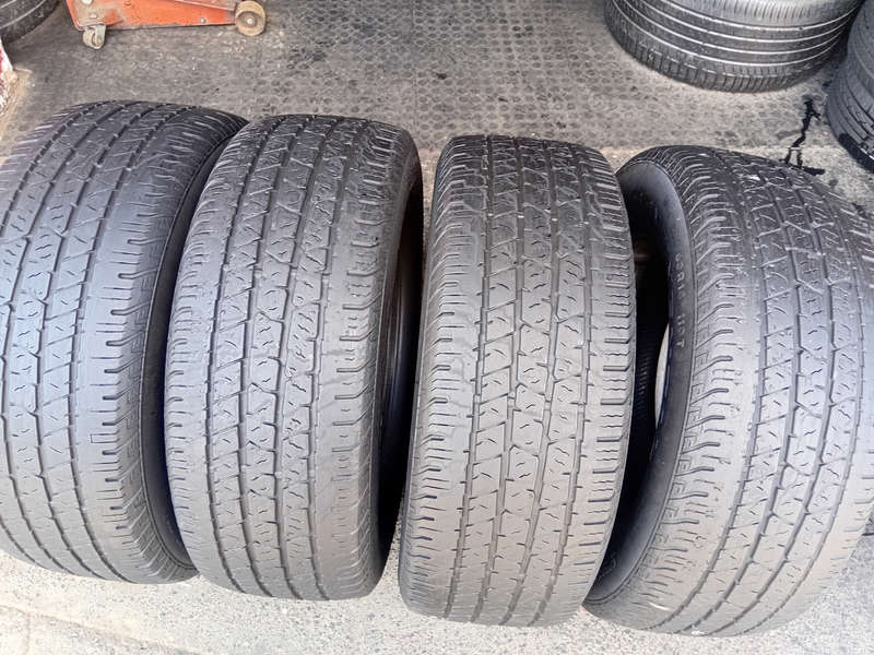 265/60/18 × 4 used Continental tyres