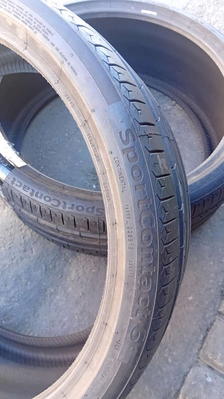 265/30/21 × 2 Continental CrossContact 6 tyres