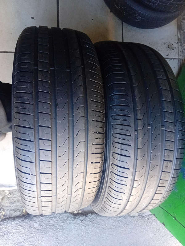 235/55/18 × 2 Pirelli Scorpoin fairly used tyres