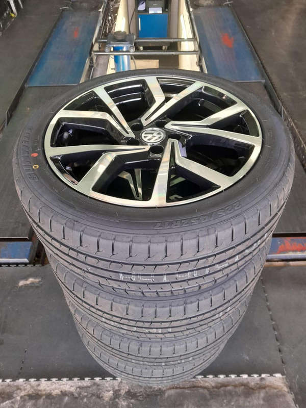 Set of Mags and Tyres for VW Golf