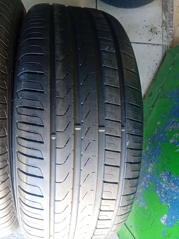 235/55/18 × 2 Pirelli Scorpoin fairly used tyres
