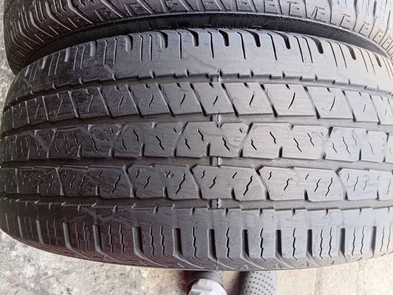 265/60/18 × 4 used Continental tyres