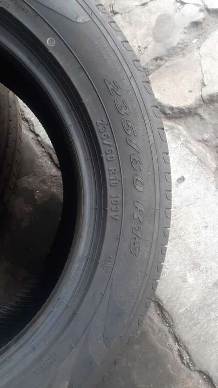 235/60/18 Pirelli Scorpoin Verde *Runflat tyres. % life