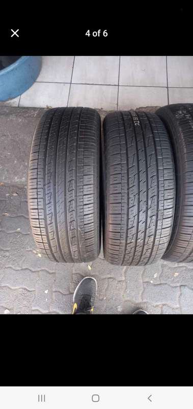 235/55/18 Kumho used tyres for sale