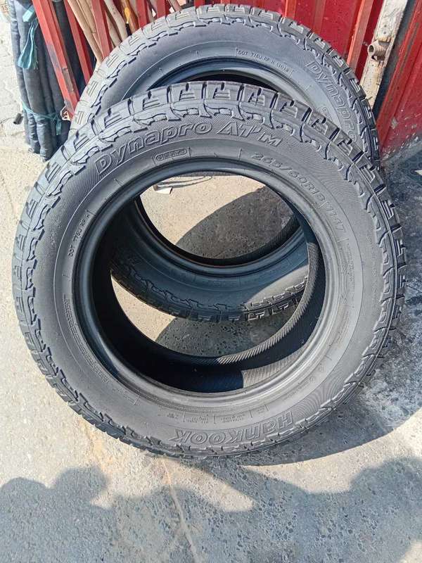 265/60/18 × 2 Hankook Dinapro ATM tyres
