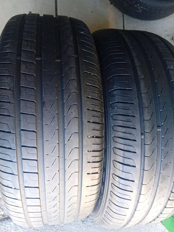 235/55/18 × 2 Pirelli Scorpoin fairly used tyres