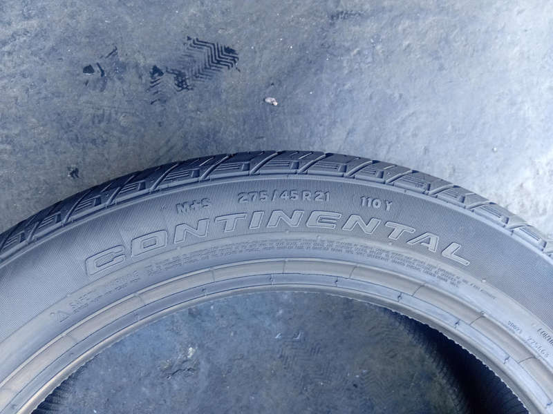 275|45|R21 x 2 Continental CrossContact Lx Sport Tyres