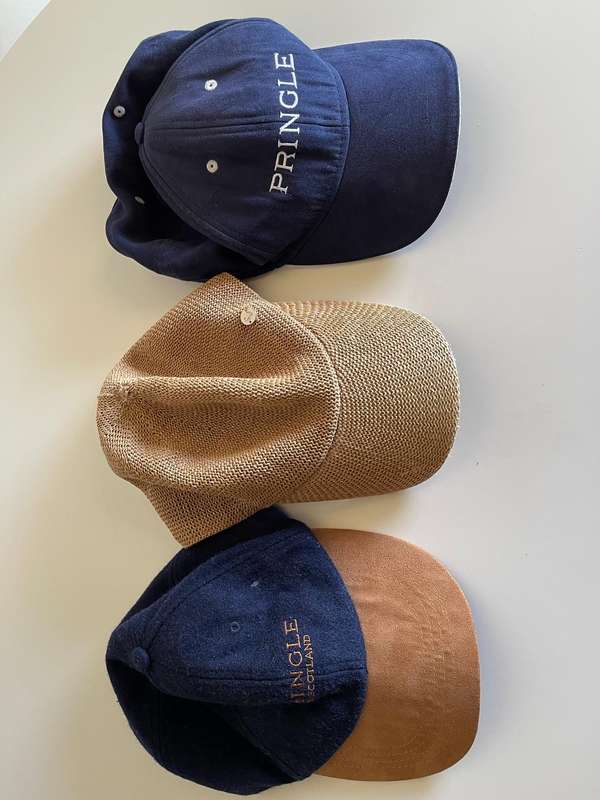 Pringle & Old Khaki Caps