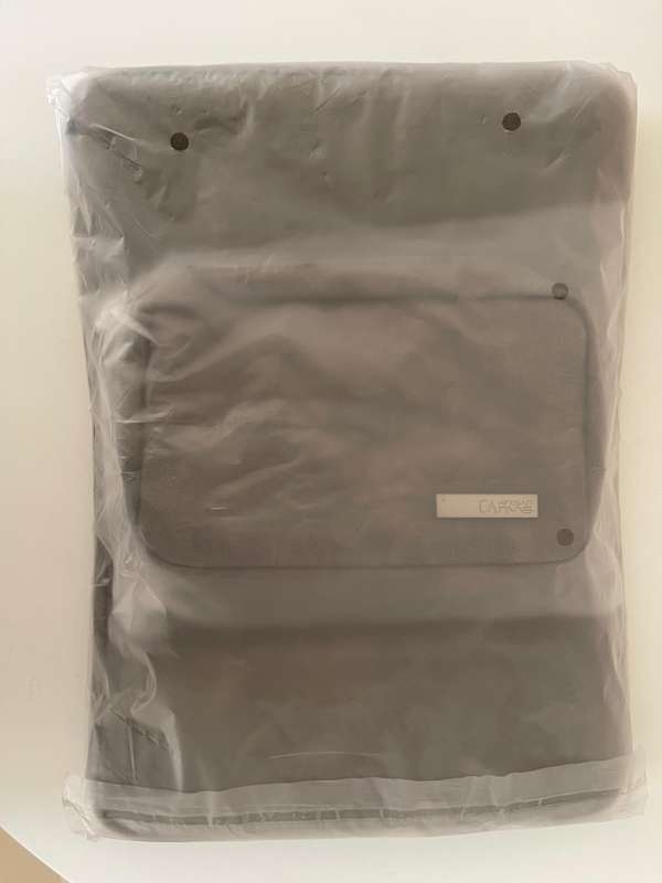 Canvas Artisan 13-Inches Laptop Sleeve & Accessory Pouch - Grey