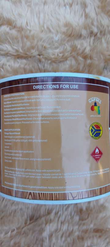 Qualitech varnish 1L Dark Oak