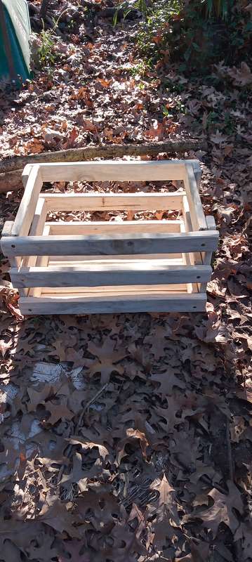Natural Pine Storage Crate (46cm x 33cm x 26cm)