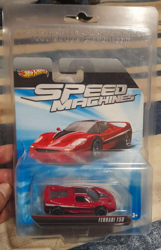 2013 Hot Wheels Speed Machines Ferrari F50 1:64
