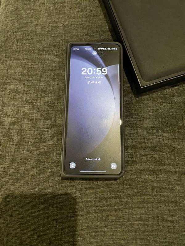 Samsung Galaxy Z Fold 5 Icy Blue Dual Sim 256GB In Original Packaging - Brand New Condition + Extras