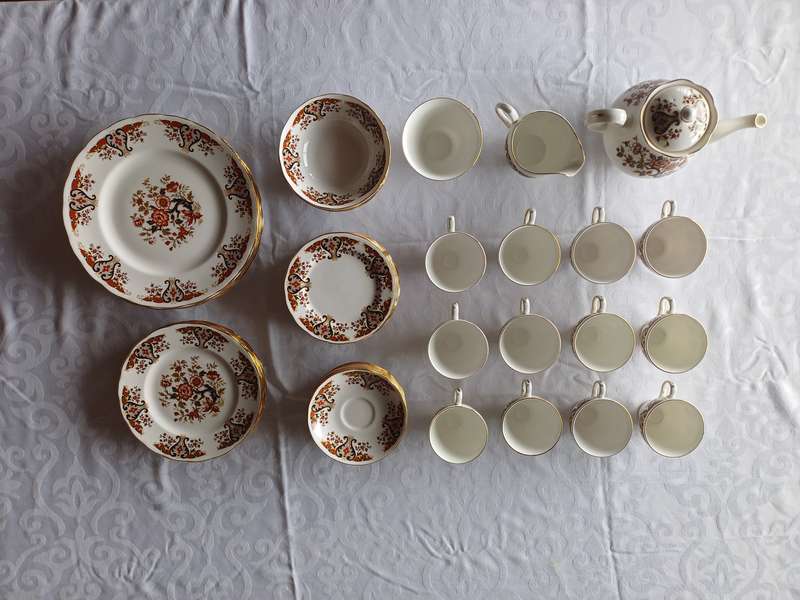 Vintage Colclough Royale Bone China Floral set