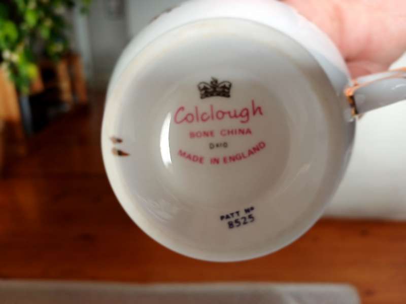 Vintage Colclough Royale Bone China Floral set