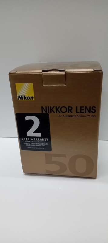 Nikon 50mm f1.8 G prime lens