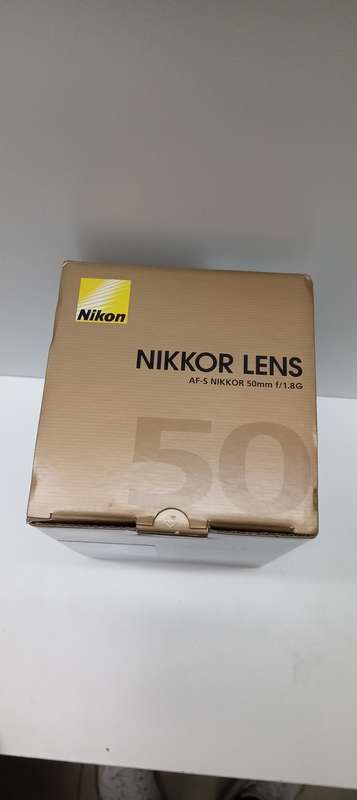 Nikon 50mm f1.8 G prime lens
