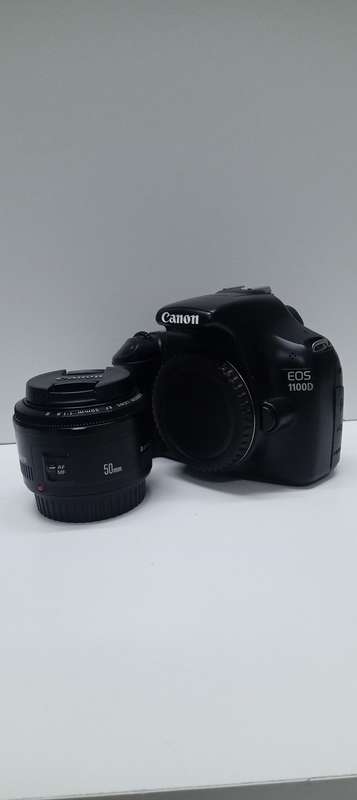 Canon 1100D body +50mm1.8 prime lens