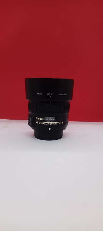 Nikon AFS 50mm f1.8 G prime lens