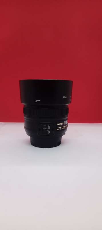 Nikon AFS 50mm f1.8 G prime lens