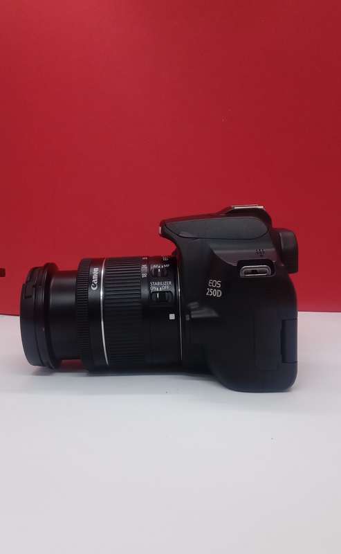 Canon 250d slr 4K camera
