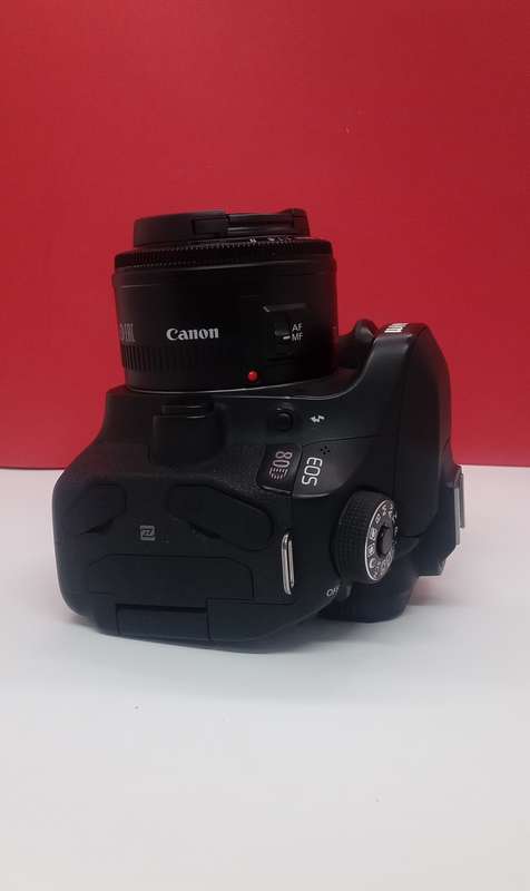 Canon 80D body +50mm1.8 prime lens