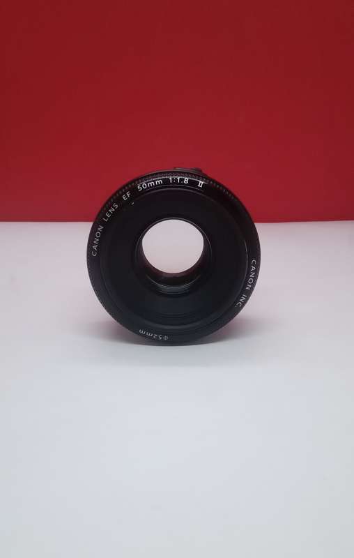 Canon EF 50mm 1:1.8 II prime lens