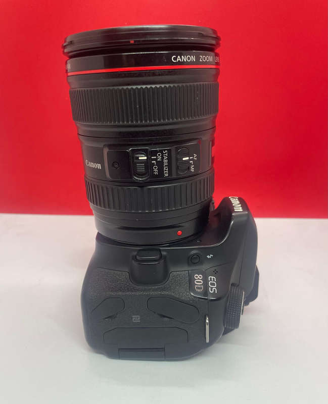 Canon 80D body + canon EF 24-105mm f4L IS USM Lens