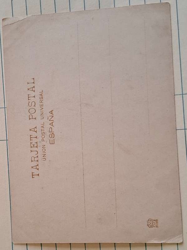 Antique Postcard - Diego Velázquez  - The Philosopher Menippus-  Spanish Printers Hauser and Menet
