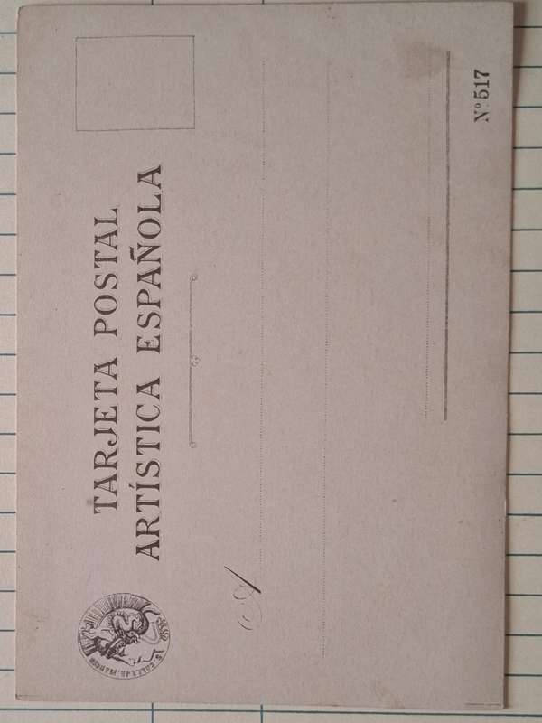Antique Postcard - Spain - "Crutch passes"/ "Pases de Muleta"  - Calleja Madrid No 517