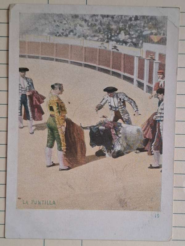 Antique Postcard - Spain - "The Lace"/ "La Puntilla"  - Calleja Madrid No 519