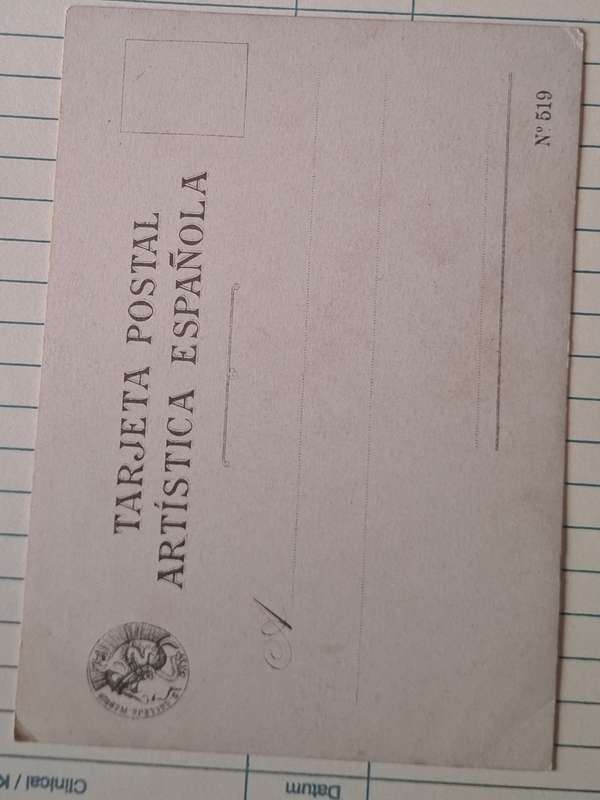 Antique Postcard - Spain - "The Lace"/ "La Puntilla"  - Calleja Madrid No 519