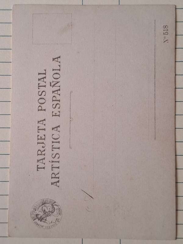 Antique Postcard - Spain - "Lunge to Volapié"/ "Estocada a Volapié"  - Calleja Madrid No 518
