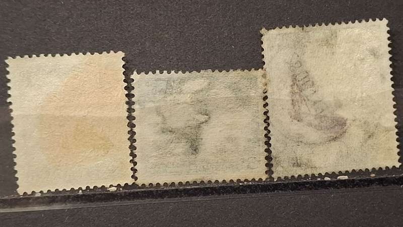 1959-1962 - Rhodesia and Nyasaland - 1P + 3P + 4P - Queen Elizabeth II
